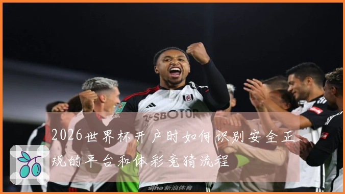 2026世界杯开户时如何识别安全正规的平台和体彩竞猜流程