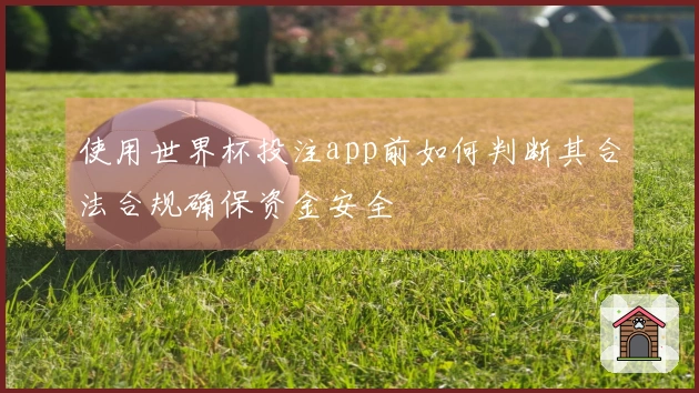 使用世界杯投注app前如何判断其合法合规确保资金安全