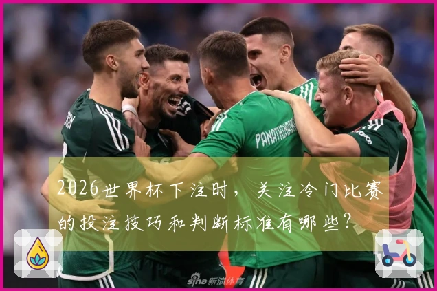 2026世界杯下注时，关注冷门比赛的投注技巧和判断标准有哪些？