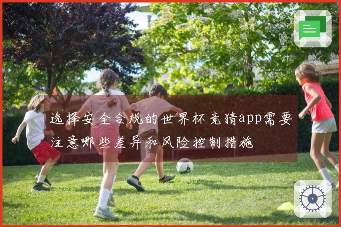 选择安全合规的世界杯竞猜app需要注意哪些差异和风险控制措施